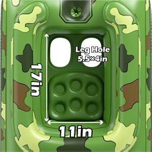 inflatable tank pool float with water cannon