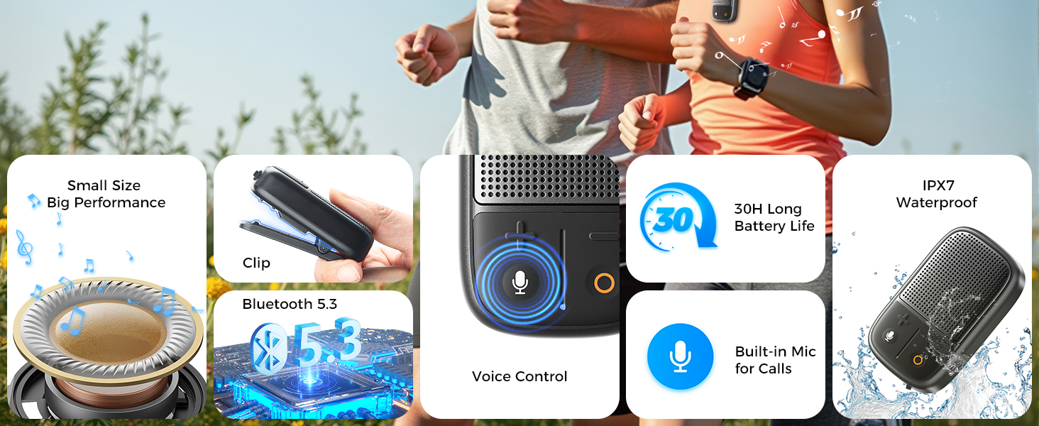 wearable speaker bluetooth