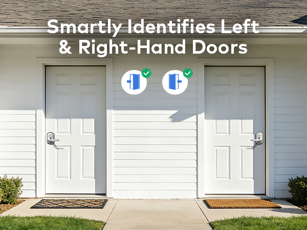 Fits doors 1-3/8?–2? thick, 2-3/8? or 2-3/4? backset, standard 2-1/8? bore holes