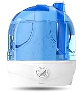AZEUS Humidifiers, 2.8L Ultrasonic Cool Mist Humidifier for Large Room Babies Office, Quiet Humid...