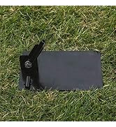 FINGER TEN Golf Alignment Stick Holder Swing Practice Plate Plane Trainer Training Aid Alignment ...