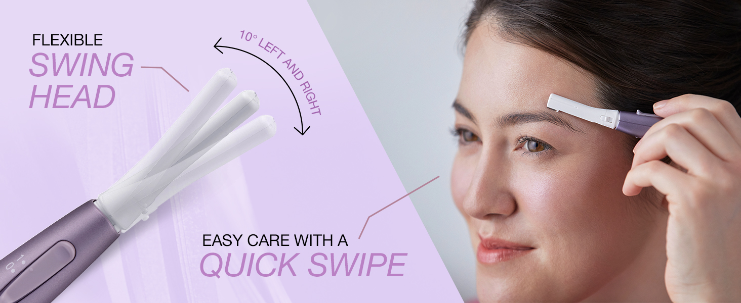 Easy care with a quick swipe