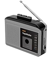 Ezcap233 Portable Cassette Players, AM FM Radio Walkman Cassette Player, Built-in Speaker, 2AA Ba...