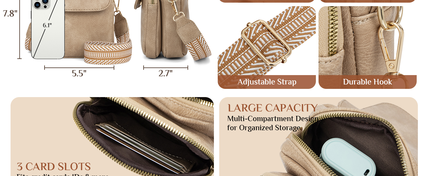 crossbody wallets for women