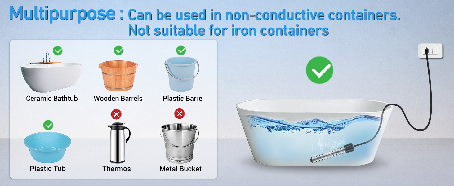 immersion water heater