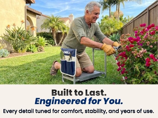 K3 Blue garden kneeler