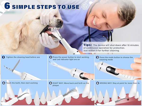 electric tooth cleaner