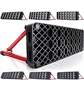 ZEALFEEL Soccer Rebounder Board, 6-in-1 Rebound Modes Portable Dual Surface Soccer Wall with 3 Ad...