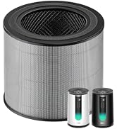 DREO Genuine Replacement Filter for Air Purifier 338/338S (DR-HAP008/008S), 3-in-1 HEPA &amp; Activat...