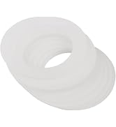 10Pcs Silicone Replacement Gasket Rings, 7.1 cm Airtight Seals for Mason Jar Lids, Canning Fittings