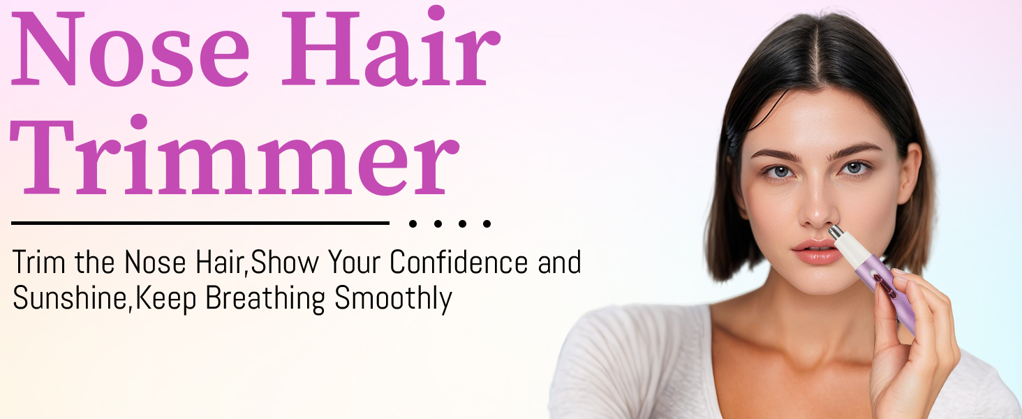 Mendaping 2025 Rechargeable Nose and Ear Hair Trimmer With LED Dispaly for Women Men