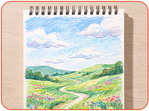 sketch book
