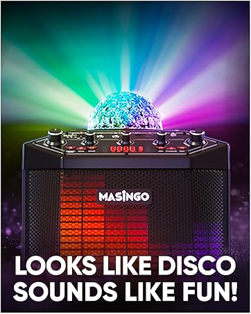 karokee machine with bluetooth and wireless microphone for adults kids karaoke machine