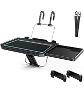 Kwak's Car Folding Tabletop Multifunctional Table for Car Steering Wheel Back Seat Mount Food Tra...