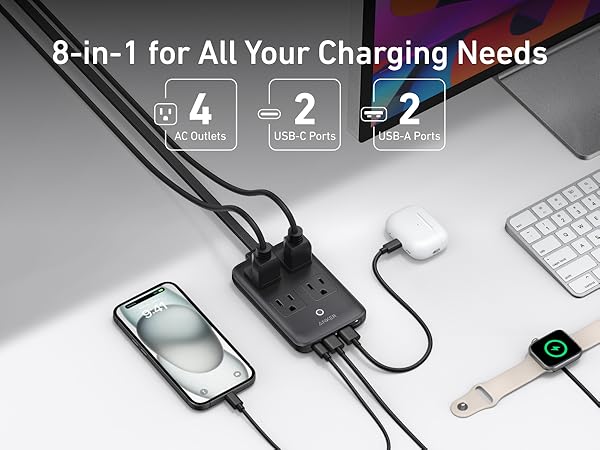 8-in-1 Charging