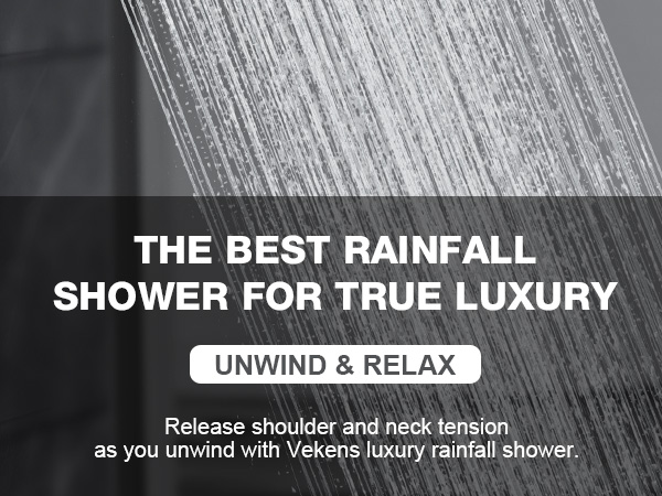 veken shower head rain shower head shower heads with handheld spray combo bathroom accessories
