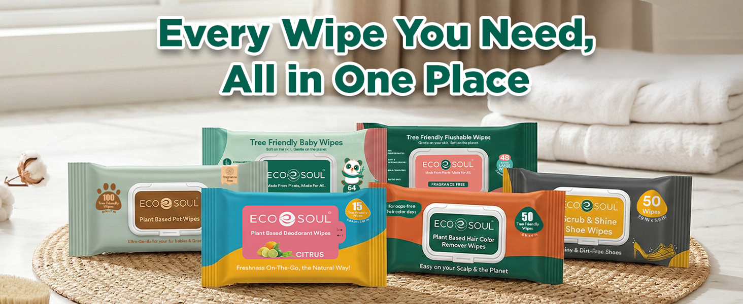Plant Based Shoe cleaning wipe