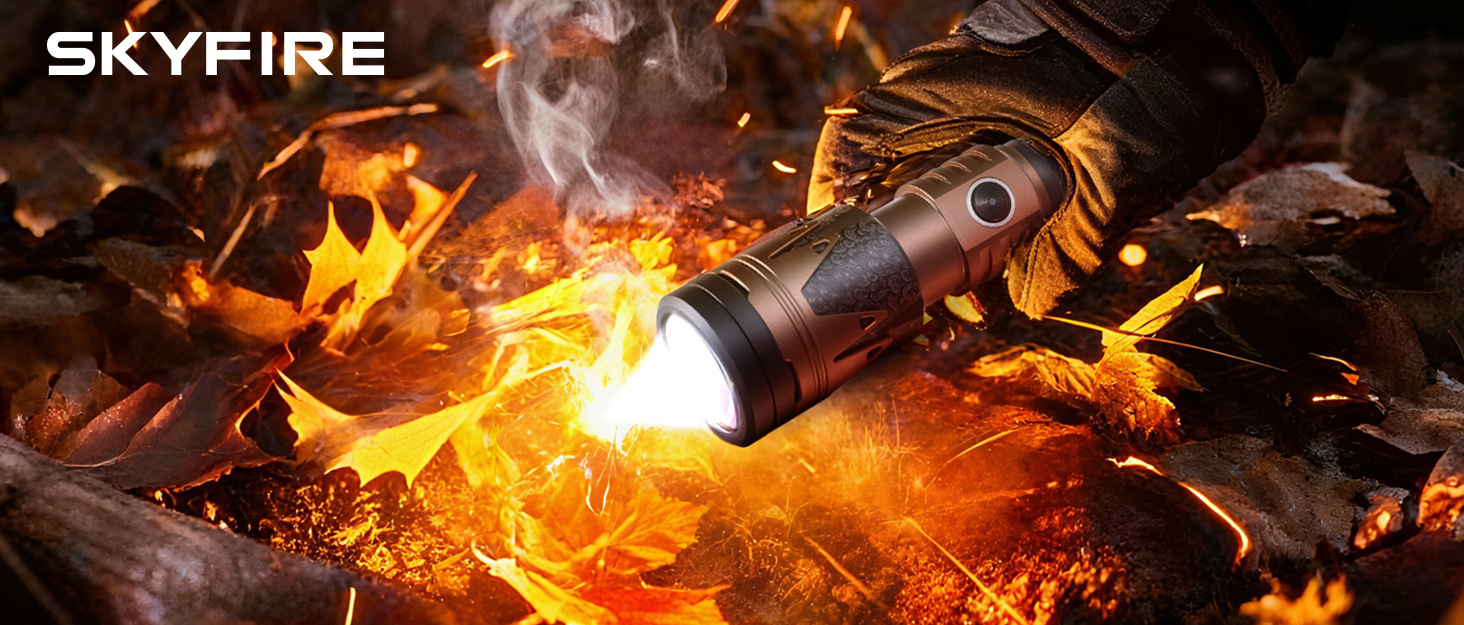 SKYFIRE Flashlight Fire Starting