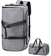 Garment Bags for Travel, Convertible Garment Duffle Bag for Men Women, Carry On Garment Bag Backp...