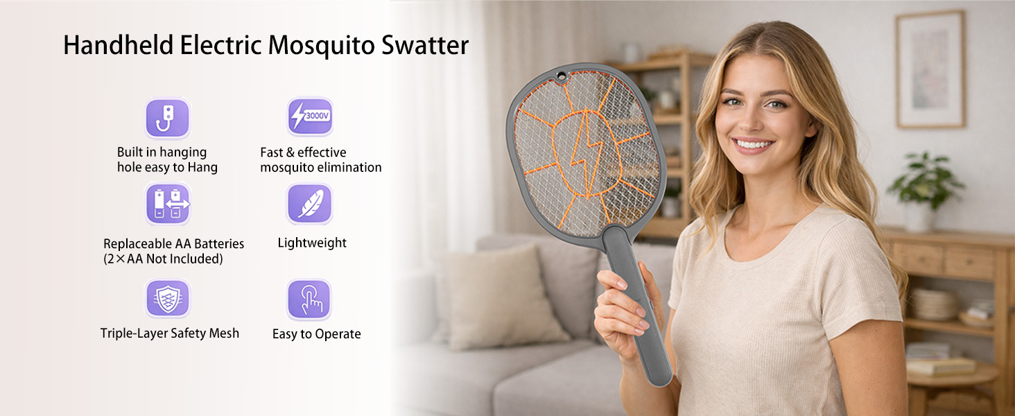 fly zapper racket