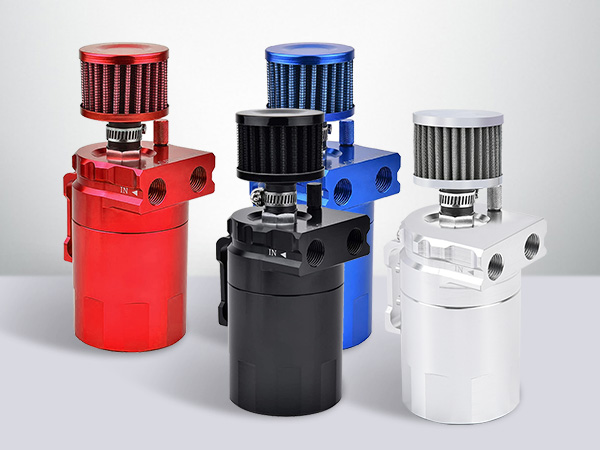 Baffled Oil Catch Can