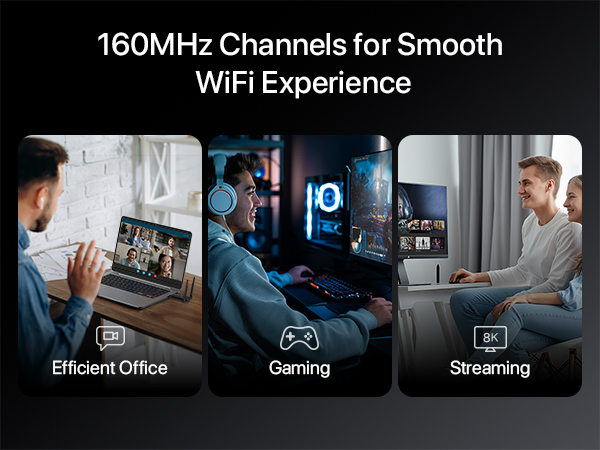 AXE5400 WiFi 6E USB Adapter Delivers a Smooth Experience with Wider 160MHz Channels