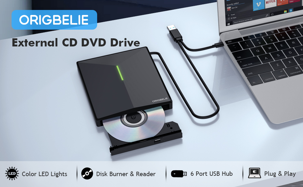 external cd/dvd drive for laptop