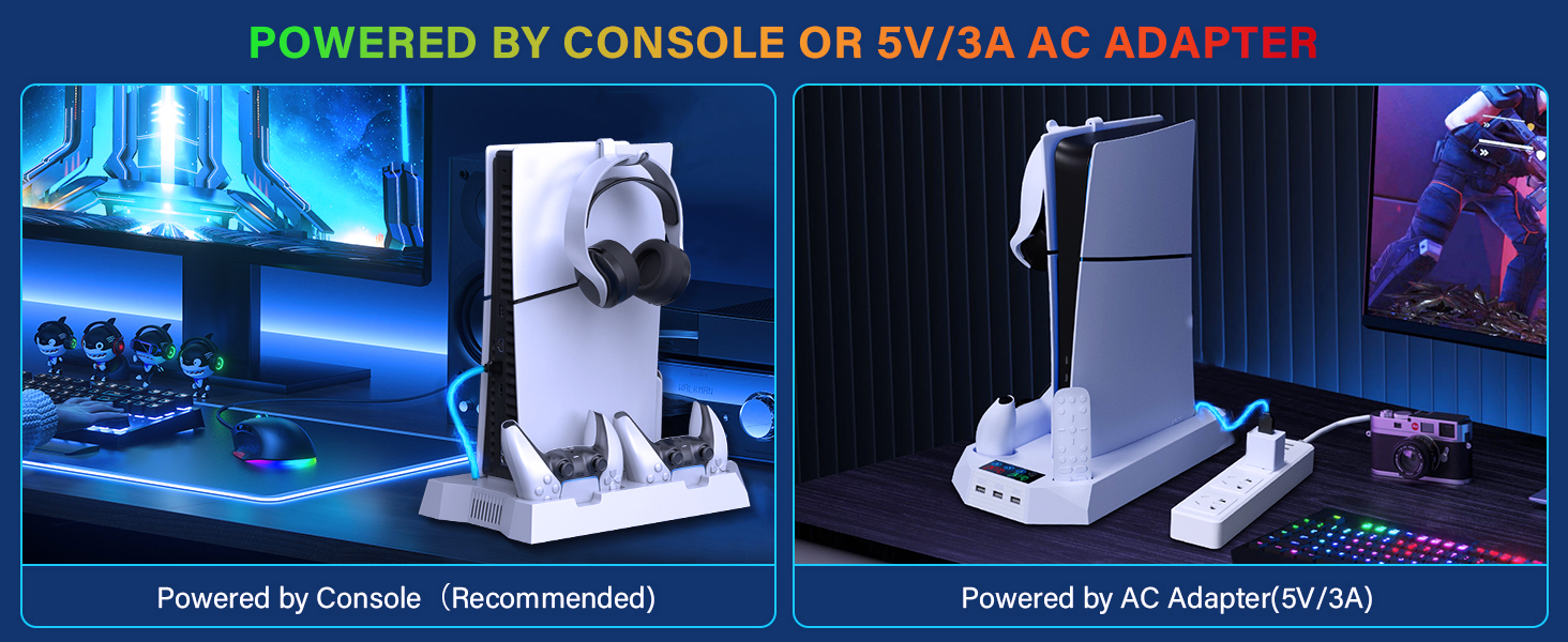 ps5 cooling charging dock