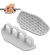 FRAWENLECO Anti-Slip Workout Grips, Charcoal Gray Gym Grips for Men Women, Anti-Slip Palm Protect...