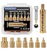 Premium Heat Set Insert Tool kit, for Threaded inserts M2 M2.5 M3 M4 M5 M6 M8, Soldering Iron Tip...