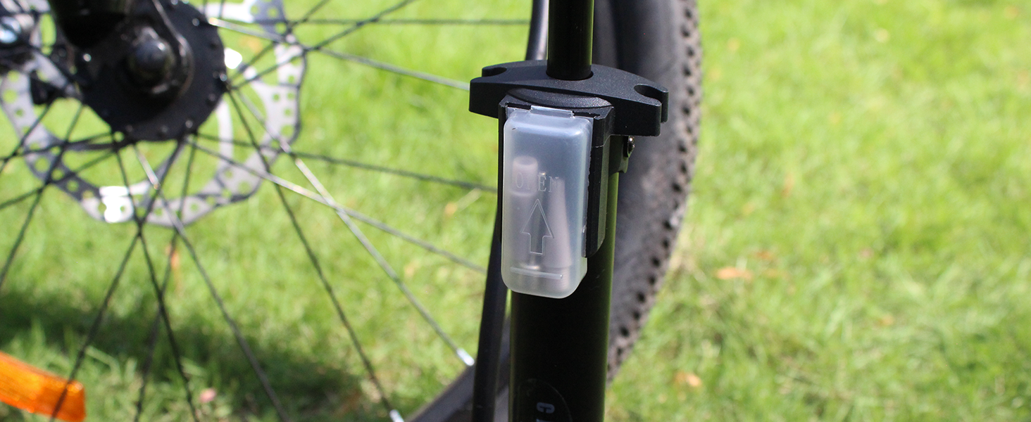 Bike Floor Pump with Gauge Bicycle Pump