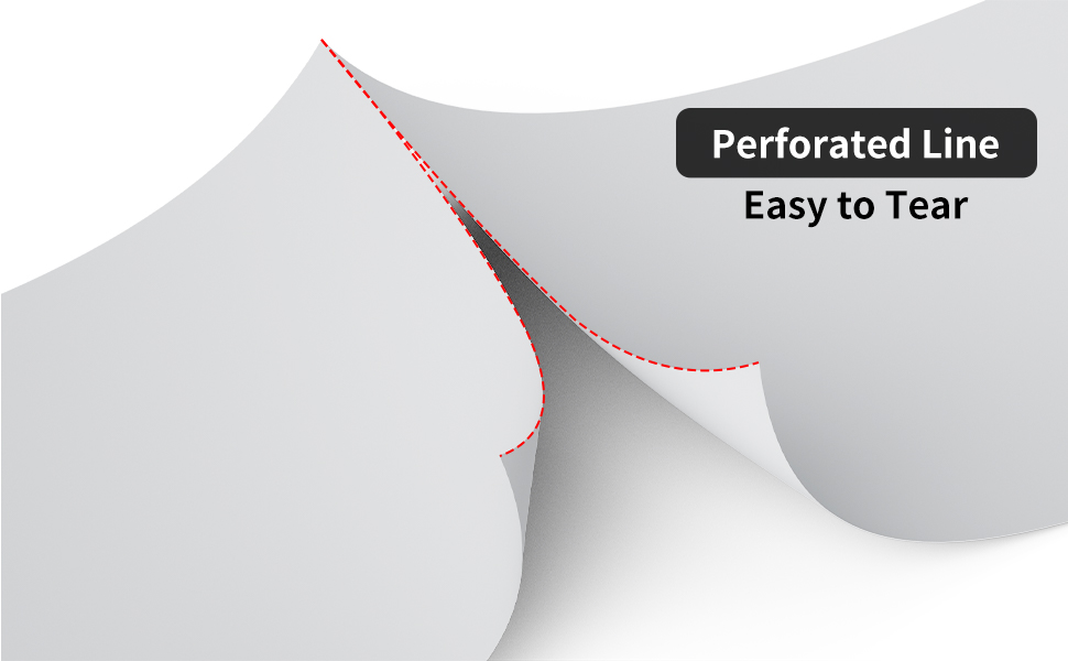 9527 Product folded thermal printer paper 8.5 x 11