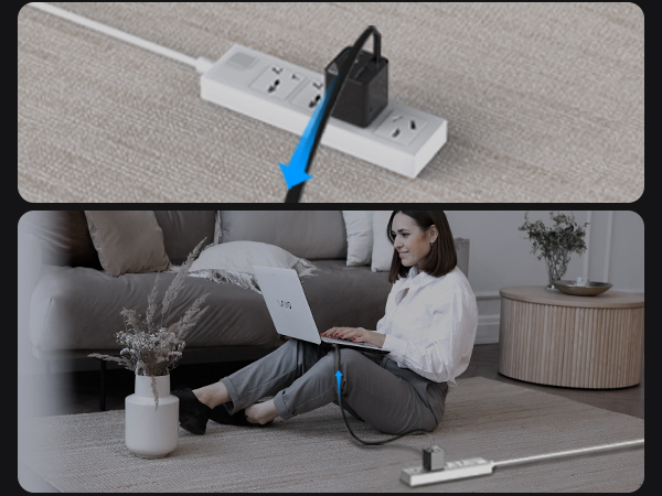 retractable usb c cable