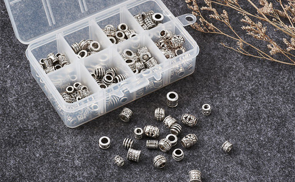 Antique Silver Spacer Beads
