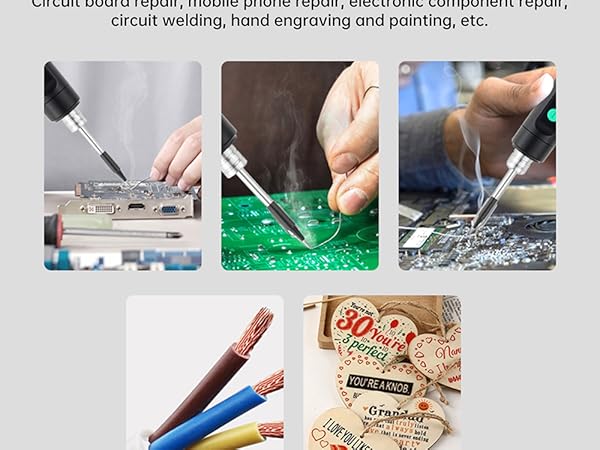 Cordless Soldering Iron Kit