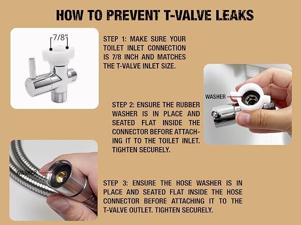 How to prevent T-Valve Leaks