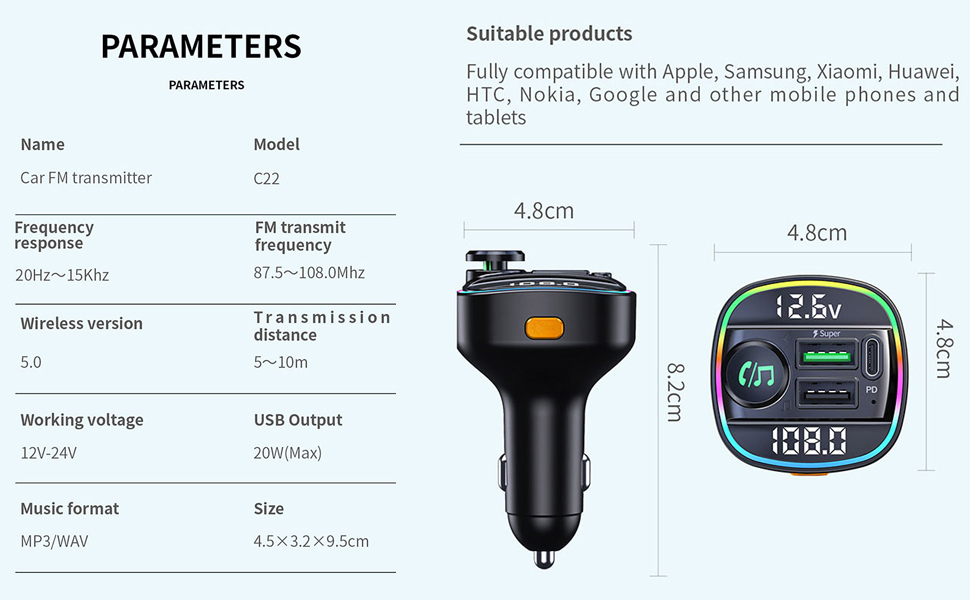7 Color Ring RGB Light