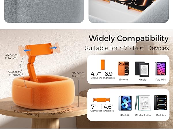 Kindle Pillow Stand