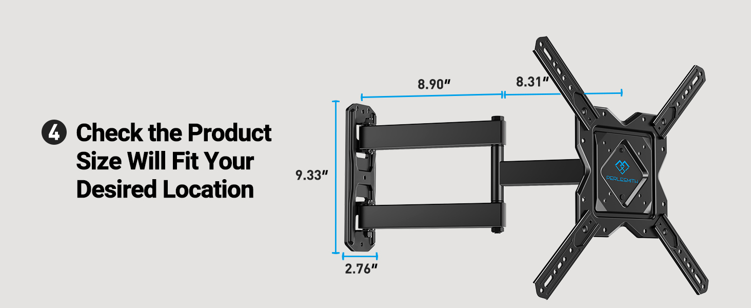 full motion tv mount