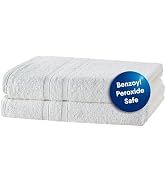 CLOROX Bleach Friendly Towels, Quick Dry, 100% Cotton Bath Towels (30