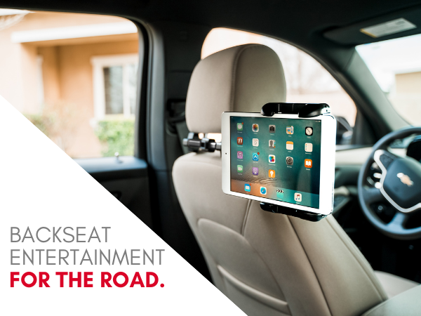 Backseat ipad mount