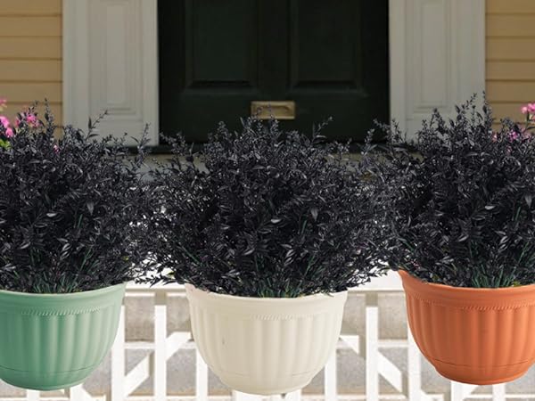 Faux Greenery for Indoor Outside Hanging Plants Garden Porch Window Box Home Farmhouse Decor