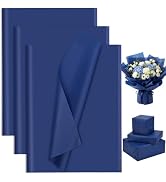woric 80 Sheets Navy Blue Tissue Paper for Gift Bags &amp; Wrapping, 20" x 14" | Gift Tissue Paper Bu...
