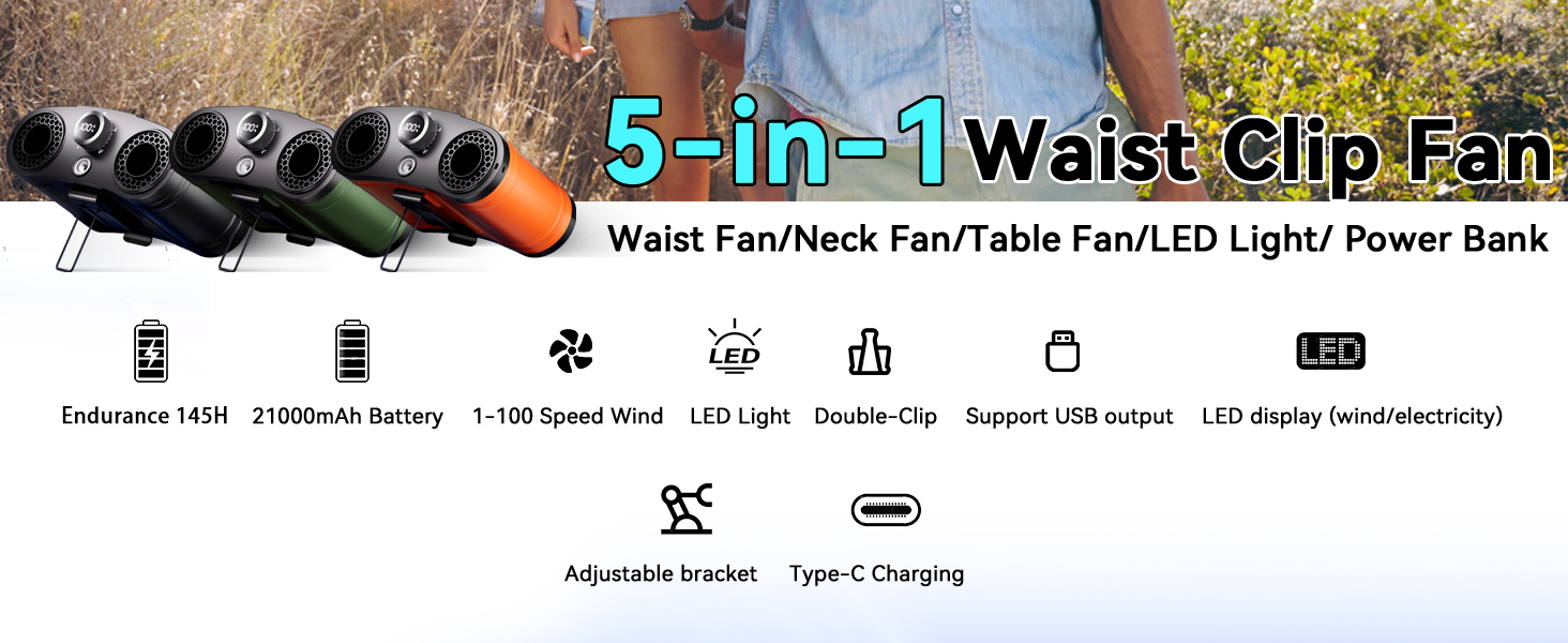 Personal Waist Fan