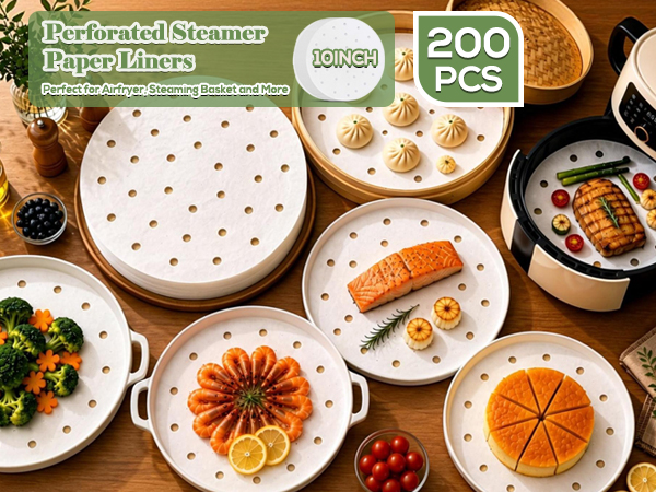 perforated air fryer liners