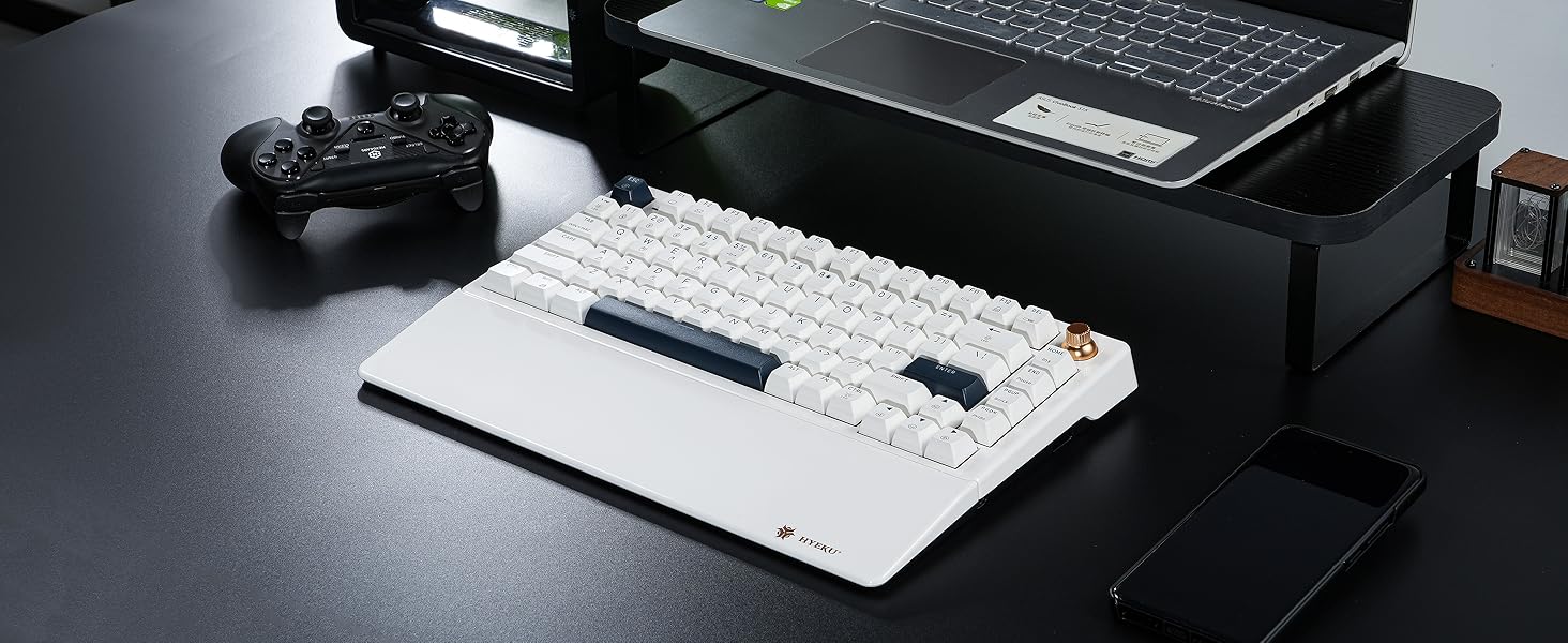 Hexgears E2sPro Mechanical Gaming Keyboard with Wrist Rest