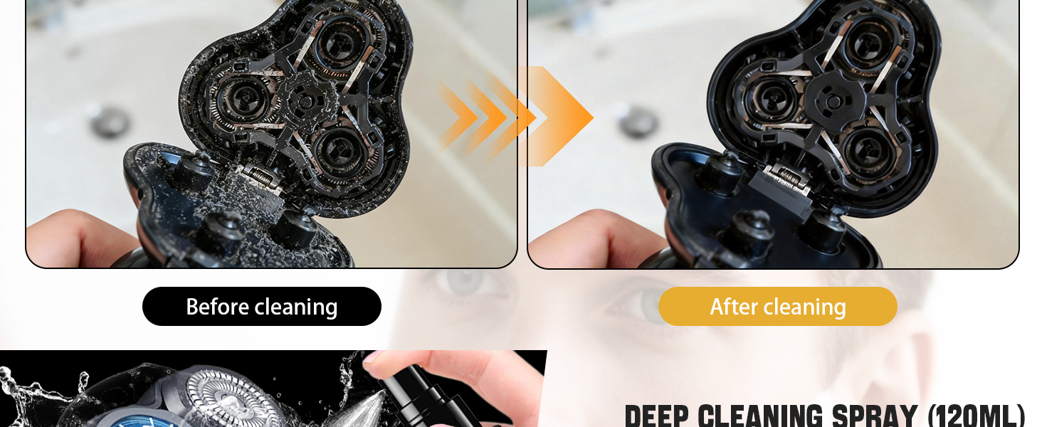 JAOJAO Shaver Cleaning Solution