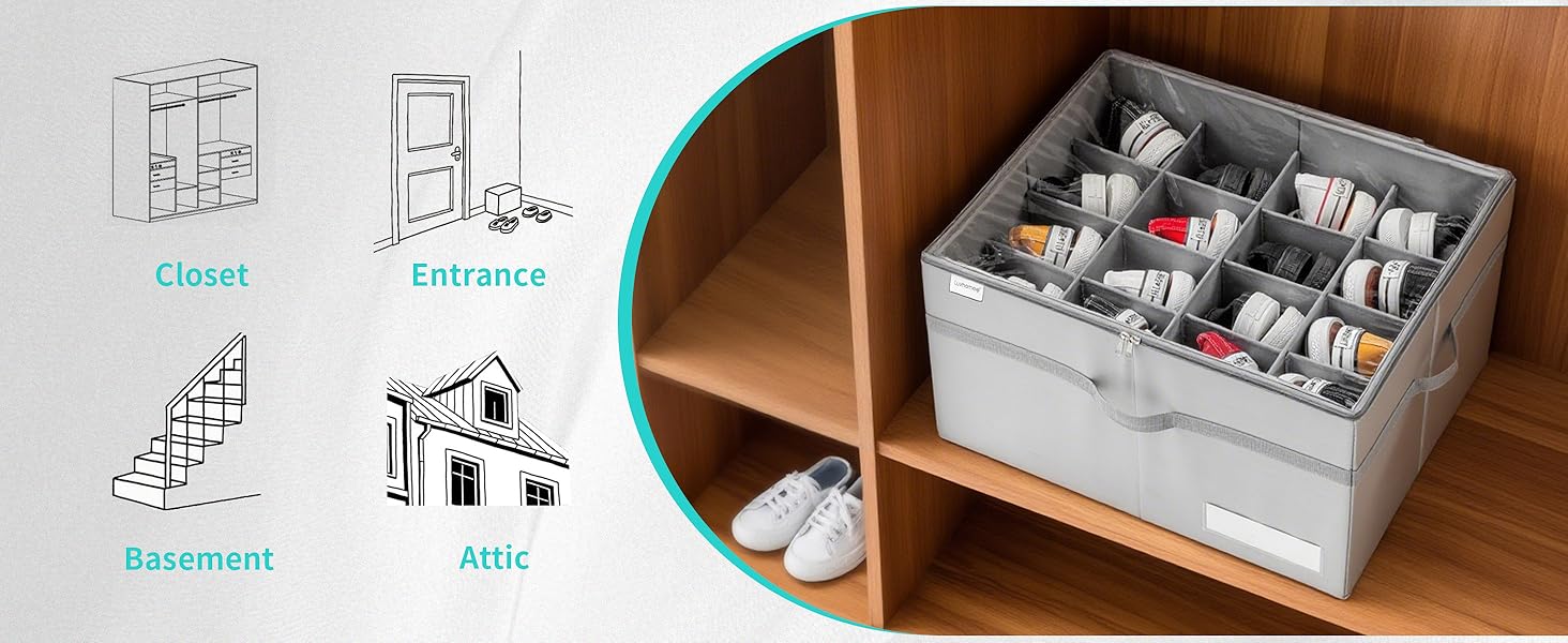 shoe organizer for closet