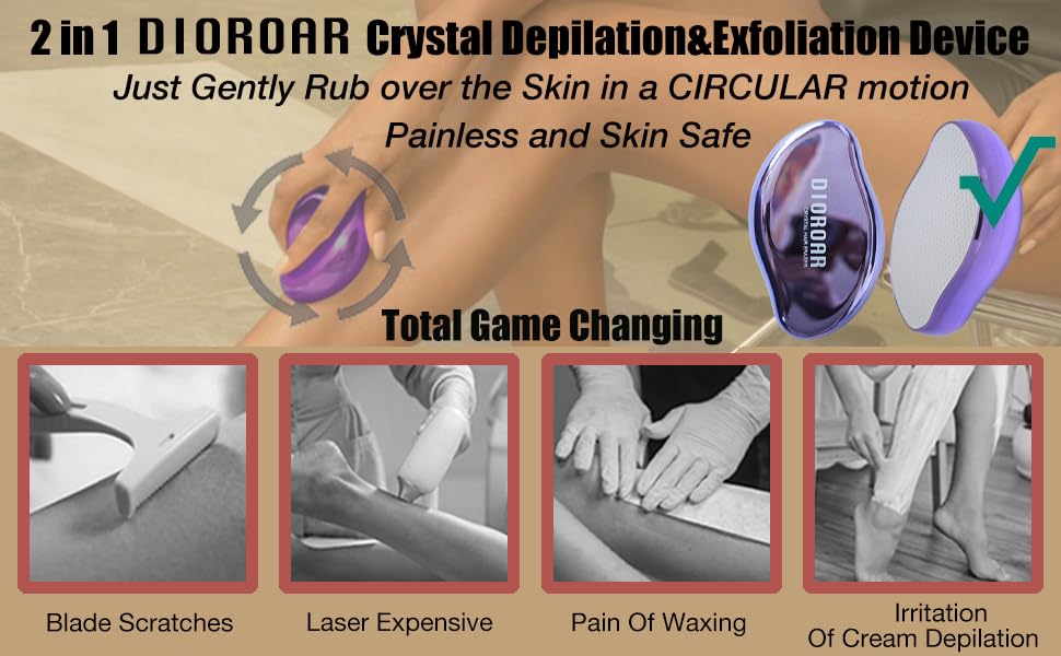DIOROAR Crystal Hair Eraser