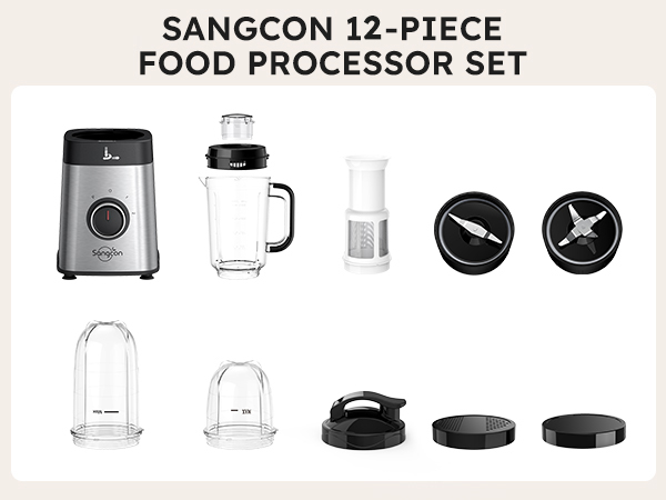 blender food processor combo